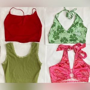 Summer tank tops, $10 each or 4 for $30, all size small